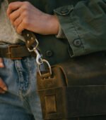 Leather Buffle Bag - Image 5