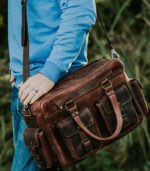 Leather Pilot Bag - Image 4