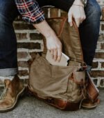 Waxed Canwas Bag - Image 4